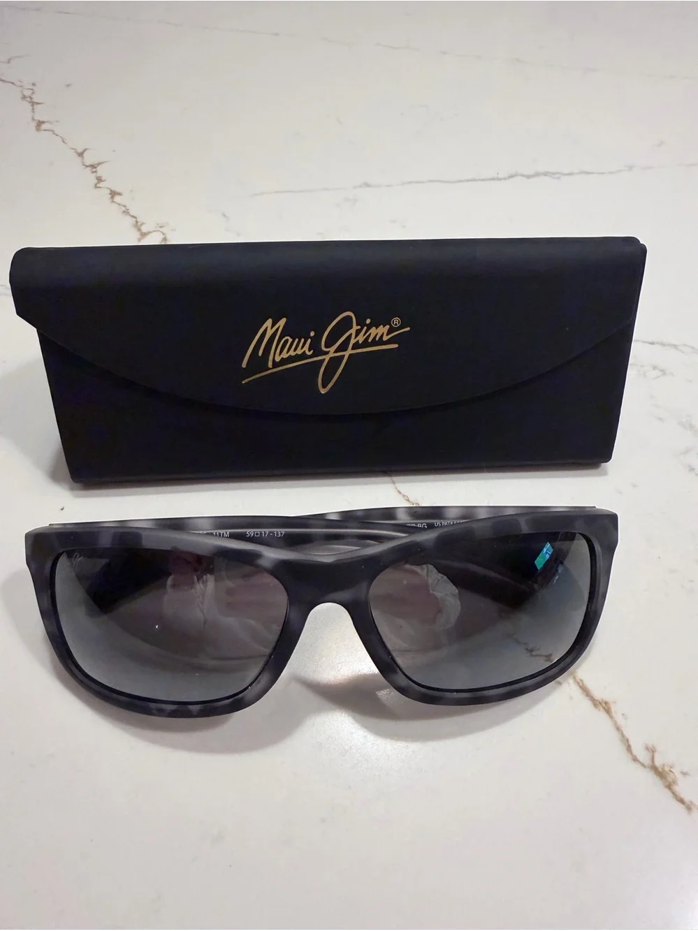 Maui Jim PUHI 785-11TM Gray Tortoise Polarized Sunglasses